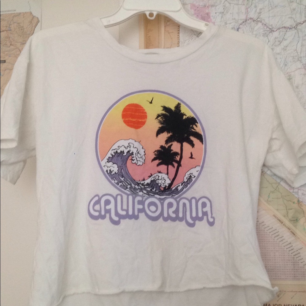 cropped tee